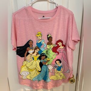 Disney Princess Pink Short Sleeve Tee